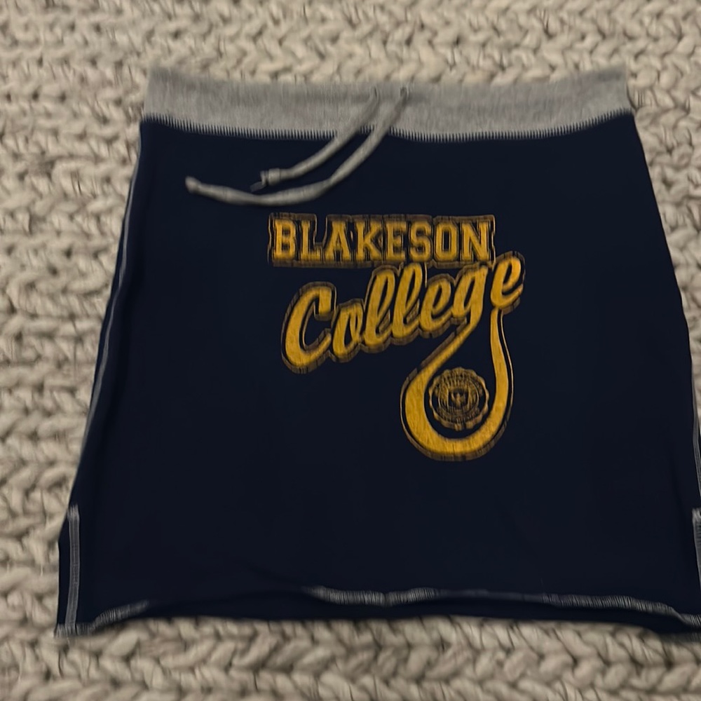 RILEY cotton drawstring mini skirt NEVER WORN